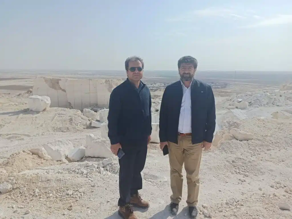 بازدید از معادن امداد قم